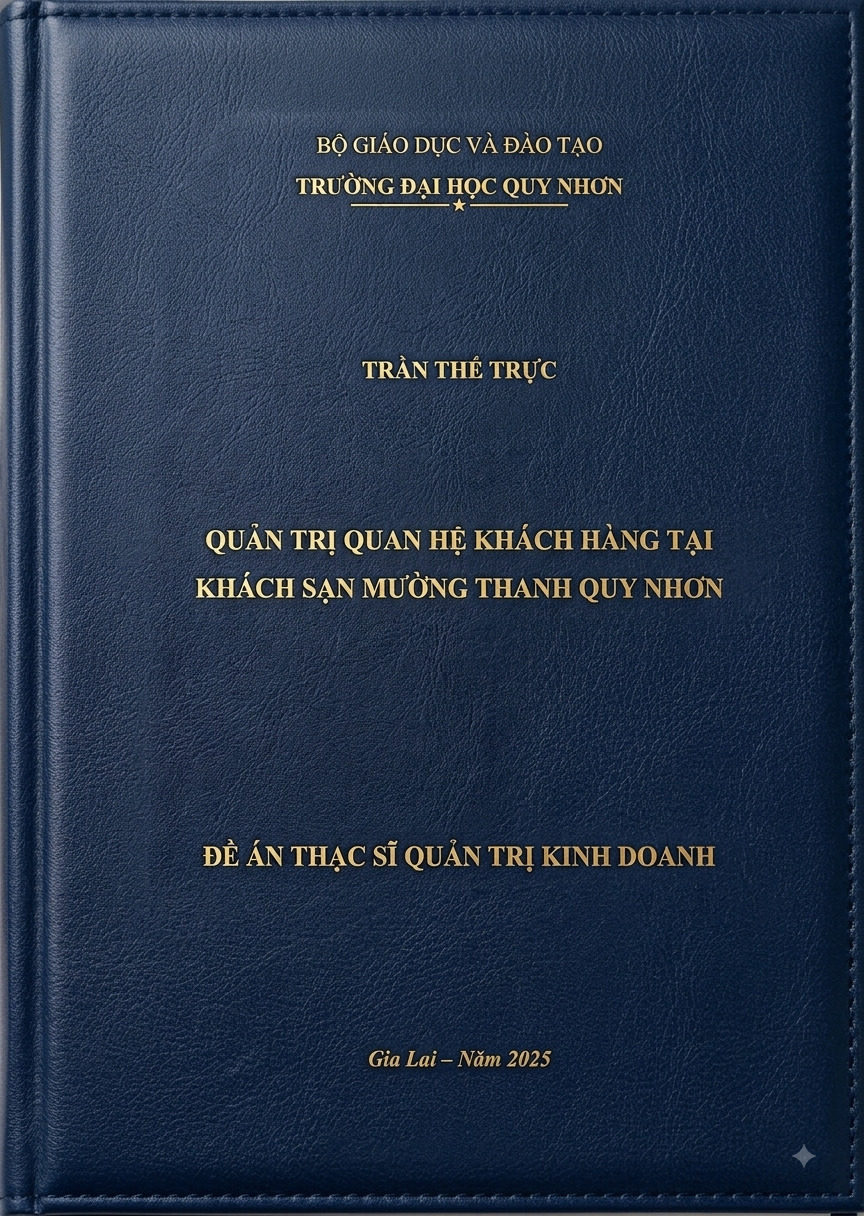 Quản trị quan hệ khách hàng tại Khách Sạn Mường Thanh Quy Nhơn