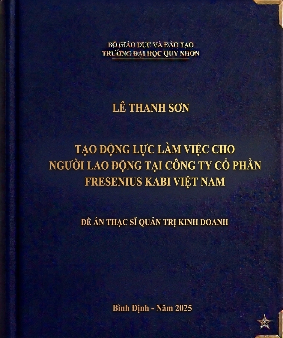Tạo động lực làm việc cho người lao động tại Công ty Cổ phần Fresenius Kabi Việt Nam