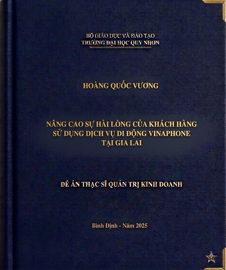 Nâng cao sự hài lòng của khách hàng sử dụng dịch vụ di động Vinaphone tại Gia Lai