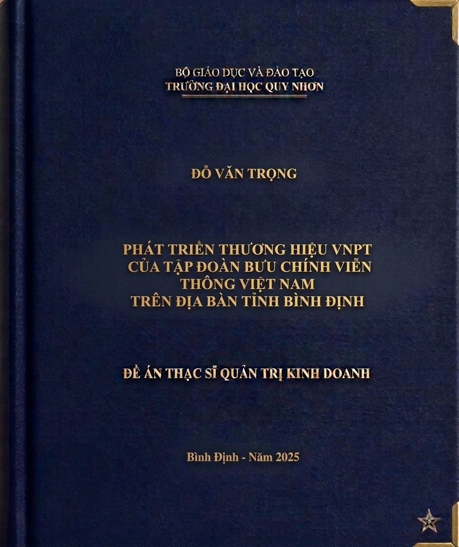 Phát triển thương hiệu VNPT của Tập đoàn Bưu chính Viễn thông Việt Nam trên địa bàn tỉnh Bình Định