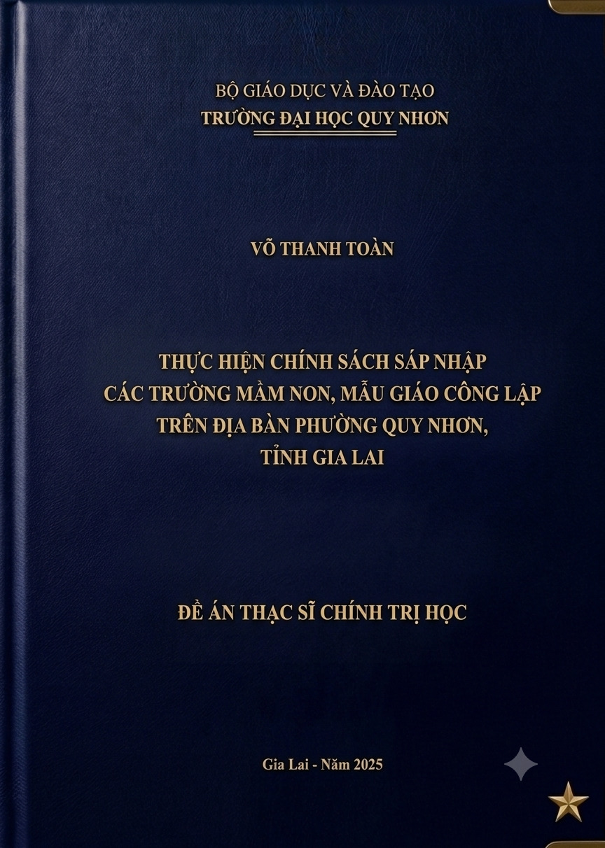 Thực hiện chính sách sáp nhập các trường mầm non, mẫu giáo công lập trên địa bàn phường Quy Nhơn, tỉnh Gia Lai