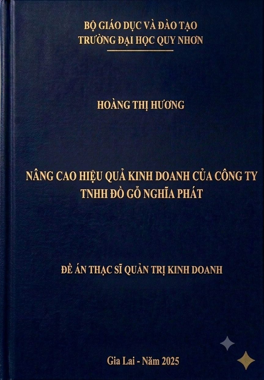 Nâng cao hiệu quả kinh doanh của công ty TNHH đồ gỗ Nghĩa Phát