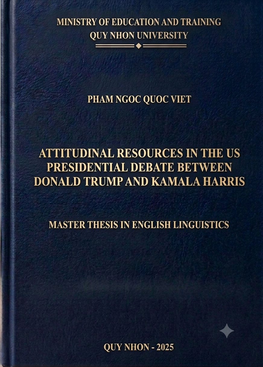 Attitudinal resources in the US presidential debate between Donald Trump and Kamala Harris