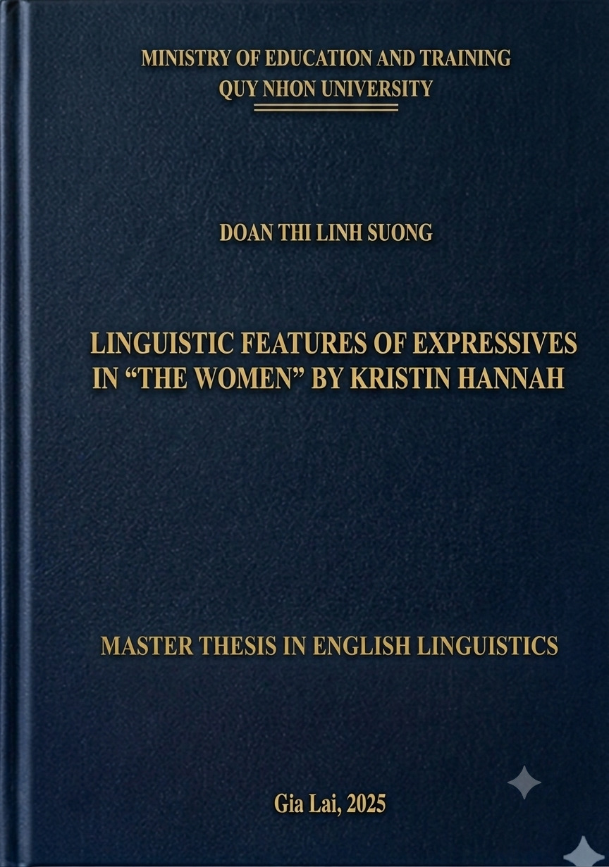 Linguistic features of expressives in “The Women” by Kristin Hannah